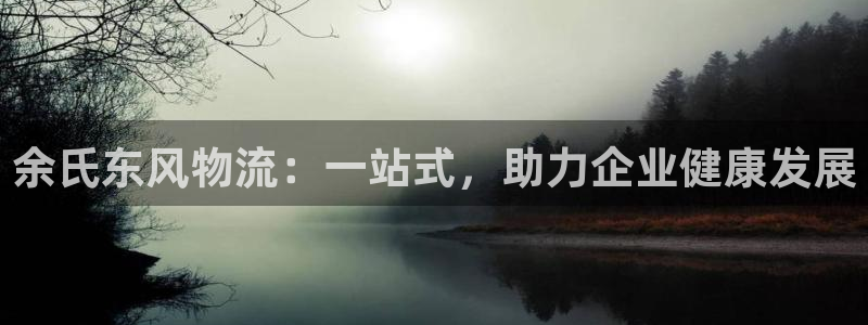 ,优游国际下载二维码：余氏东风物流：