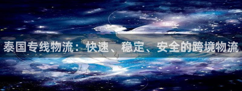 ,优游国际怎么申请代理：泰国专线物流：快速、稳定、安全的跨境