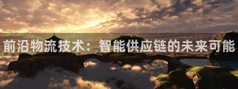 ,优游国际官方官网：前沿物流技术：智