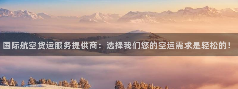 ,优游国际是南宫旗下的吗：国际航空货